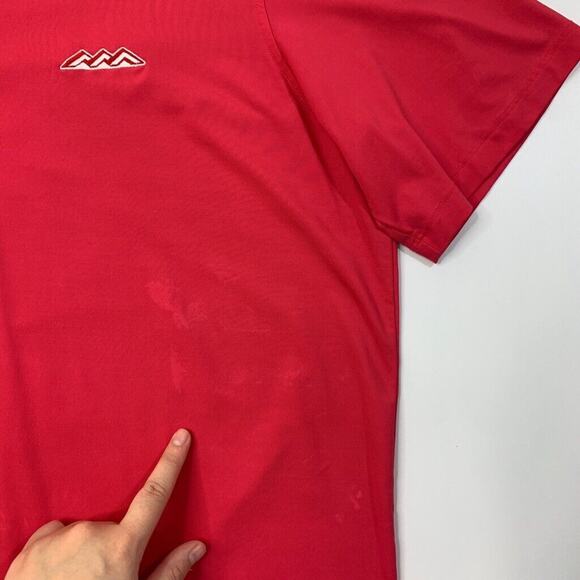 Greyson Polo Shirt Mens L Large Valentine Short Sleeve Nylon Stretch Lightweight - Picture 4 of 13